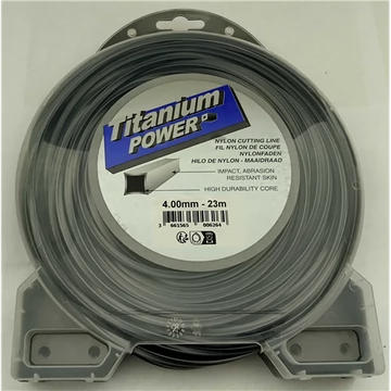 Damil 4,0mm/23m Titánium szögletes