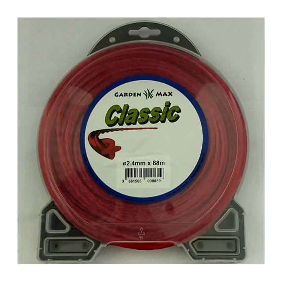 Damil 2,4mm/88 m Bordó csavart