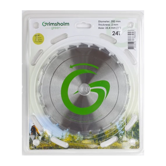 Fűrésztárcsa 24 fogú 225mm/25,4 mm, 2mm vastag